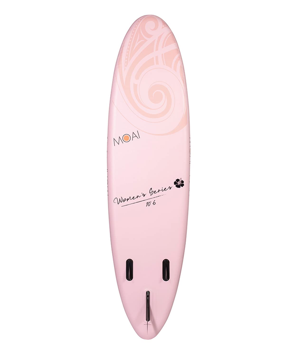 MOAI 10'6" Damen SUP Stand Up Paddle Board – Premium-Paket inklusive Fiberglass Paddel, Tasche, Pumpe und Flosse Aufblasbar Sup Board