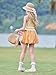 Girls' Orange Ice - Silk Sleeveless Top & Bubble Skirt Set, 6-16 Years