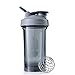 BlenderBottle 500726 Shaker per Frullati di Proteine, Grigio