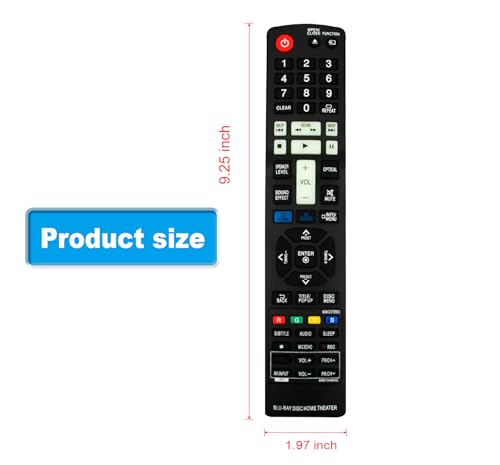Télécommande AKB73635402 pour soirée cinéma réussie avec LG BH9630WY - 2