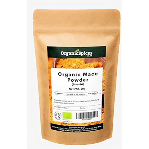 Organic Mace Powder | UK Soil Association Certified (50g) Cover