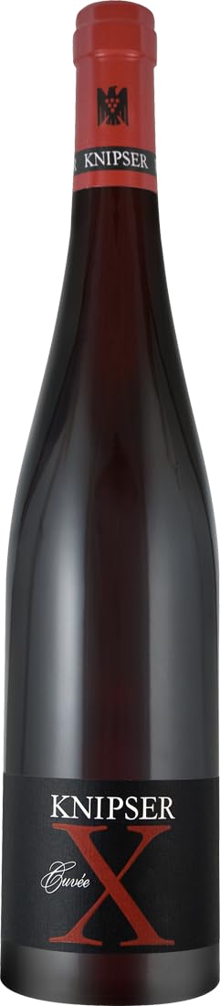Cuveé X Rotweincuvée tr. 2020 vom Weingut Knipser (1x0,75l), trockener Rotwein aus der Pfalz
