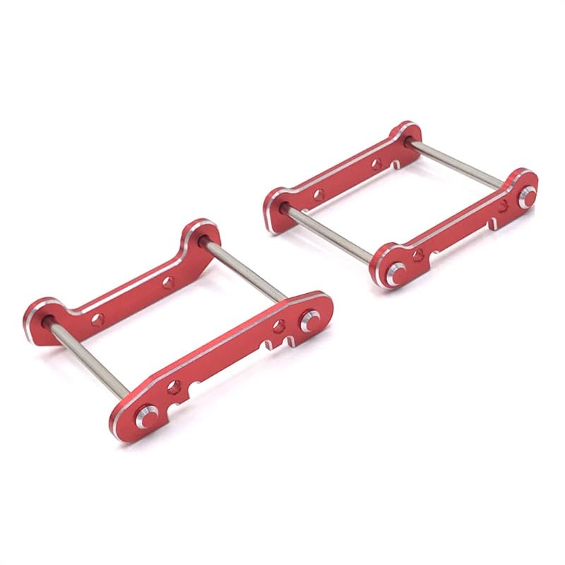 Aluminum Front & Rear Swing Arm Set For WLtoys 144001 RC Car - 1/14 Scale Upgrade Parts, Black - View #8