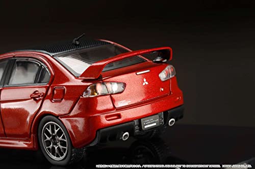 Mitsubishi Lancer Evolution 10 Final Edition 1/64 Rojo miniatura 4