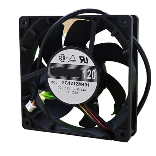 Ventilateur 12V 120x120x25mm 9G1212M401 extracteur air 3 fils