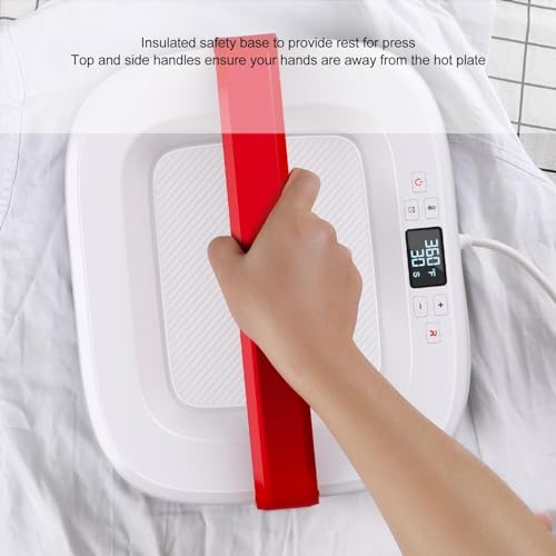 Máquina portátil de termofijado manual para camisetas miniatura 2