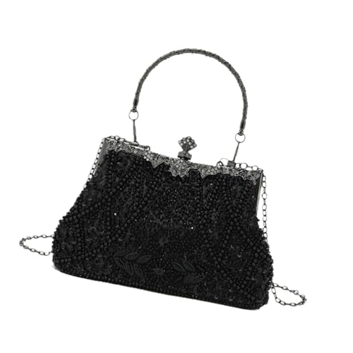 Sac de soirée en perles idéal pour mariages et cérémonies officielles de prestige