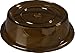 CFS 1989E13 Polycarbonate Plate Cover, 10-19/32" Diameter x 3" Height, Amber (Case of 12)