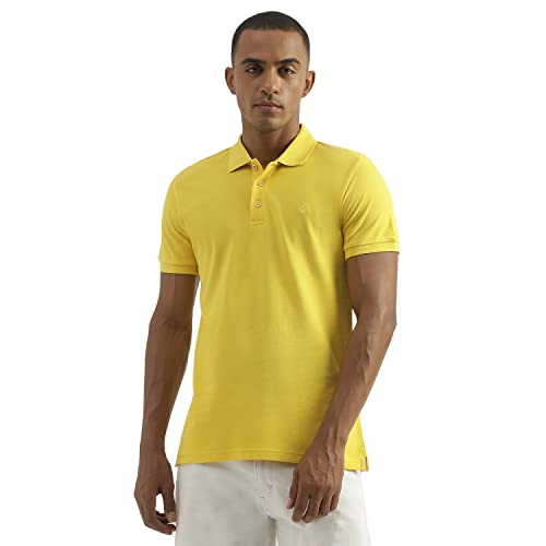 Image of United Colors of Benetton Men's Cotton Regular Fit Polo T-Shirt