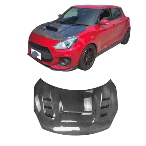 Capó de fibra de vidrio y cubierta de motor premium para Suzuki Swift ZC33S 2