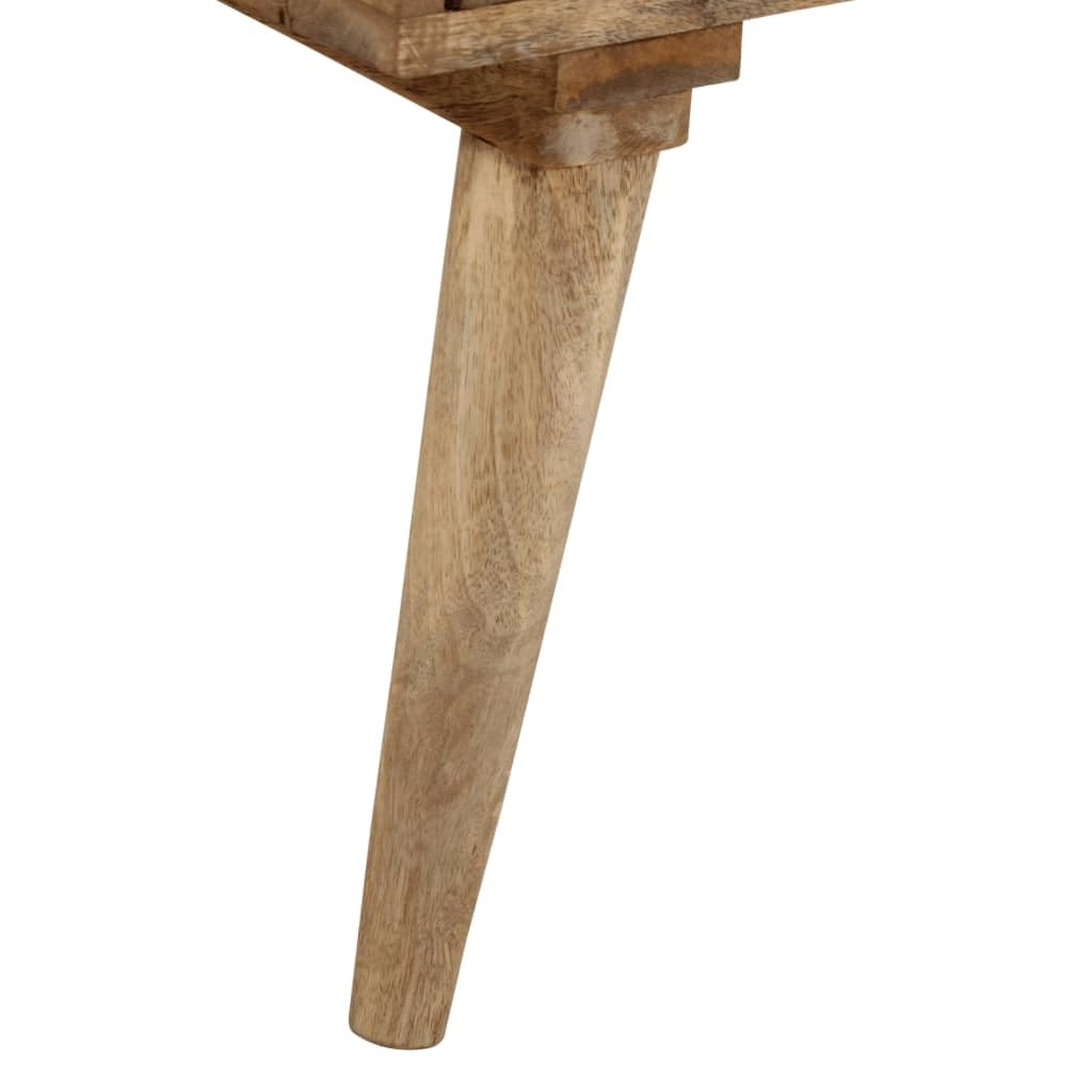 vidaXL Buffet 110x30x70 cm Bois Massif de manguier