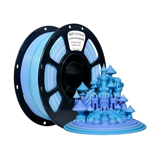 iBOSS Matte Gradient Two-Tone PLA+Filament 1.75mm, Dimensional Accuracy +/- 0.03mm, 1kg (2.2lbs), Suitable for Most Prin