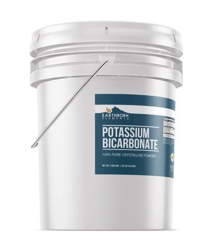 Earthborn Elements Potassium Bicarbonate (5 Gallon), Wine & Cheese Making, Pure & Undiluted #TOP1