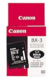 Toner noir Canon BX-3 Lot de 2 cartouches jet d\'encre (H11-6371-TPK)