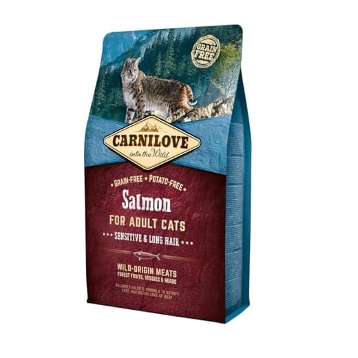 Carnilove Katzenfutter mit Lachs, 6 kg Packung
