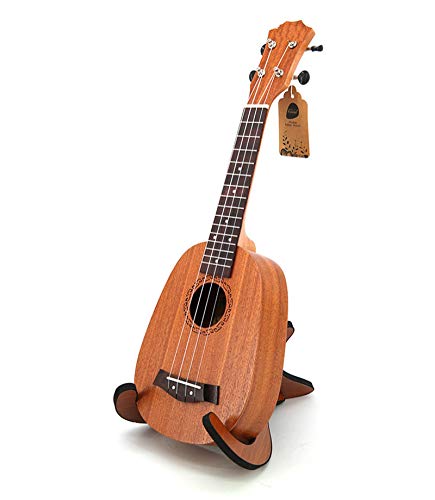 KEPOHK Ukul¨¦l¨¦ 21″en forme d’ananas Soprano Sapele 4 cordes en nylon Touche palissandre 21 pouces Ukulele-set-1 - Les Beatles, Paul McCartney, John Lennon, RIngo Starr, George Harrison KEPOHK Ukul¨¦l¨¦ 21"en forme d'ananas Soprano Sapele 4 cordes en nylon Touche palissandre 21 pouces Ukulele-set-1 – Image 3