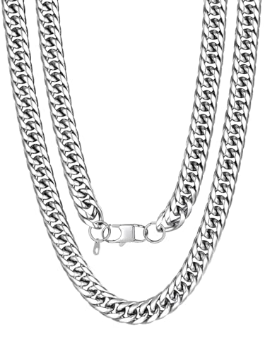 U7 Men's Big Chain 12MM Wide 22