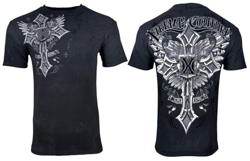 Image of Xtreme Couture by Affliction Men's T-Shirt Brigadier Y2K