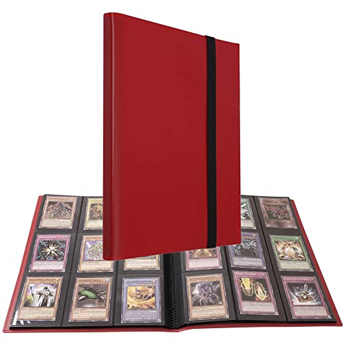 【Adatto a tutte le carte standard】Questo raccoglitore è progettato per adattarsi a una varietà di carte. Compatibile con: Magic The Gathering, Pokemon, YuGiOh !, World of Warcraft, Willpower, WoW, Panini XL e Match Attax, Skylanders, Sport Stars, Mini foto e molti altri tipi.