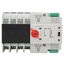 Power Automatic Transfer Switch,ZGQ5-1004P 220V 100A Power Transfer Switch,Anti?Aging, and