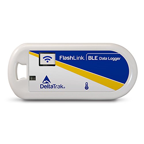 DeltaTrak 40900 FlashLink BLE (Bluetooth Low Energy) Reusable Temperature Data Logger