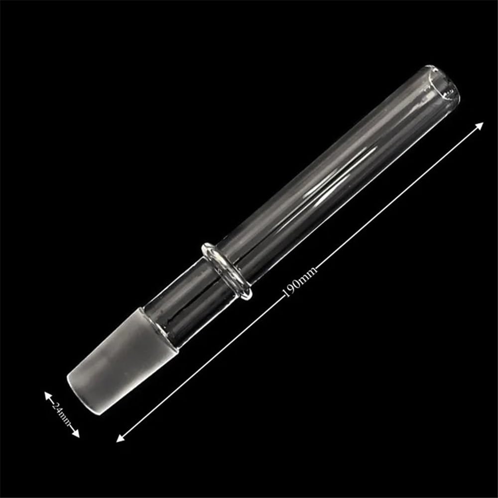 Sprzęt laboratoryjny i materiały 1 szt. Obrotowa rura parowa parownika Obrotowe złącze szklane 24 mm akcesoria laboratoryjne długość 19 cm