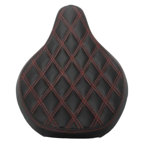 Asiento delantero de motocicleta estilo vintage en cuero sintético para Bonneville Bobber