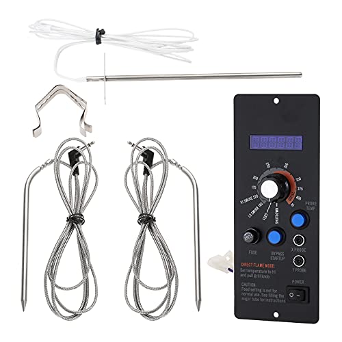 Replacement for Camp Chef Digital Thermostat Controller Kit, Compatible with Camp Chef Wood Pellet Grills PG24STX PG24XT PG24S PG24WWS with Meat Probe, Temperature Sensor Probe