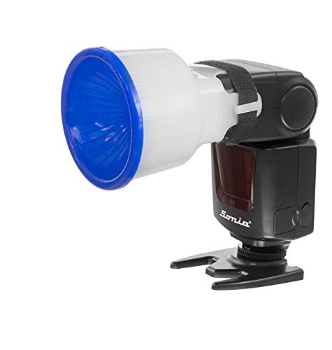 Image of Sonia Camera Flash Speedlite Speedlight VT-631 for Nikon Canon Sony Olympus Pentax & All Other DSLR Cameras GN42 with Four Colours Flash Lambency Diffuser