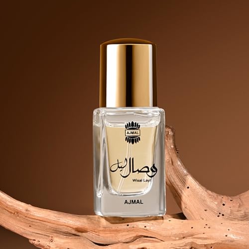 Image of Ajmal Wisal-Layl Long Lasting Perfume For Men & Women | Unisex Luxury Eau De Parfum |Premium Long Lasting Oriental Woody Musky Fragrance With Patchouli, Oud & Musk