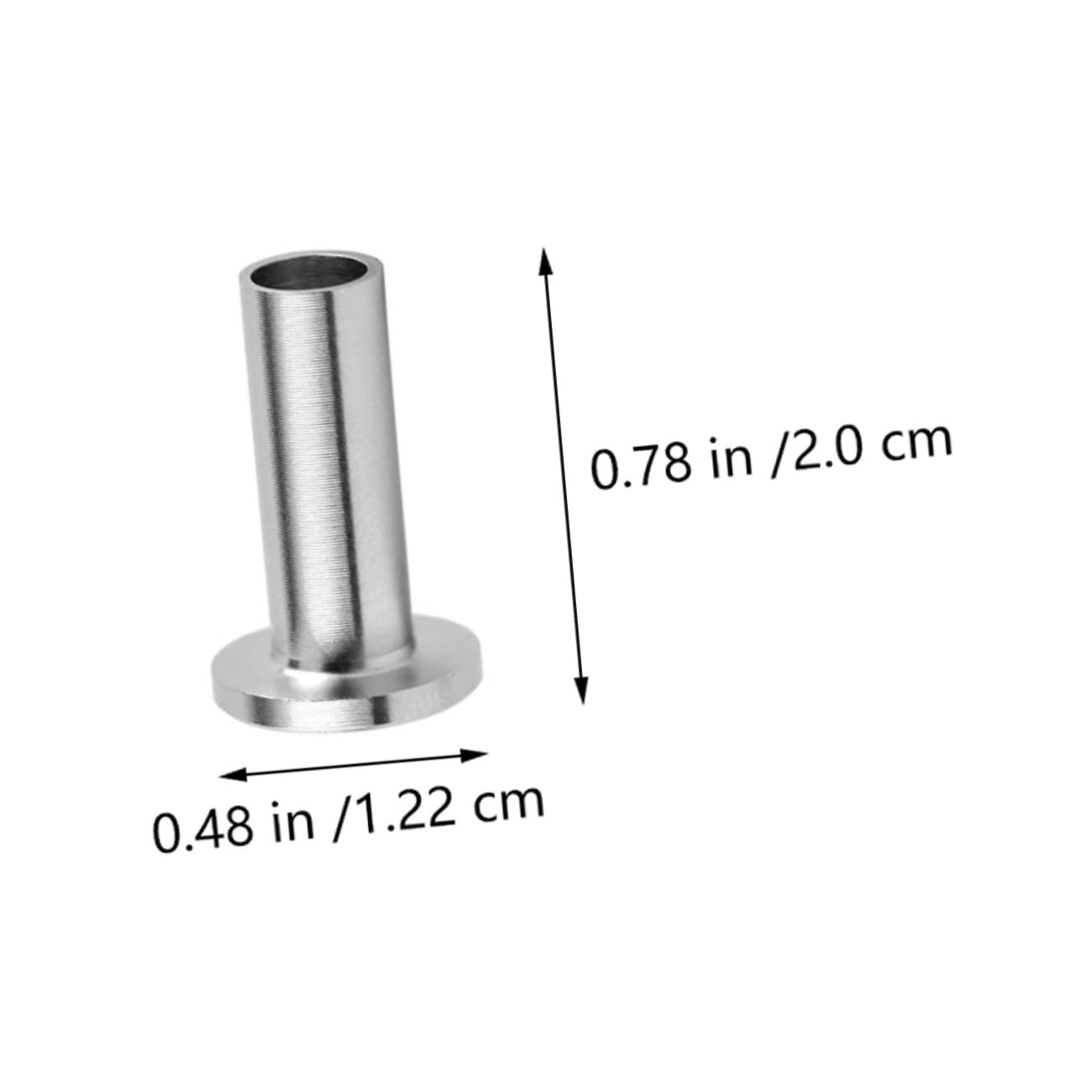 Cable Railing Components 80 Stainless Steel Sleeves 1/8 Wire Rope Protectors Porch Rail Kit