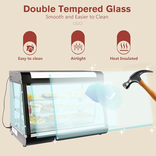 Commercial Food Warming Display Cabinet