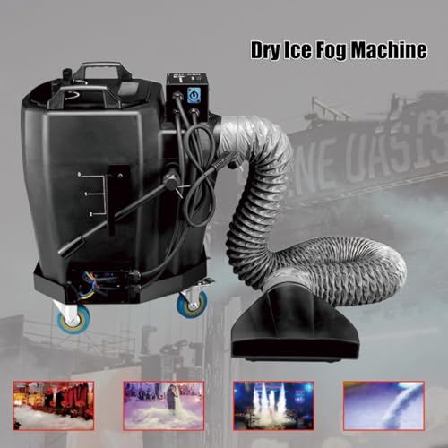 Máquina de humo con hielo seco y boquilla, 3500W, máquina profesional de alta salida para efectos de humo en interiores y exteriores para escenarios, bodas, fiestas, clubes y conciertos miniatura 7