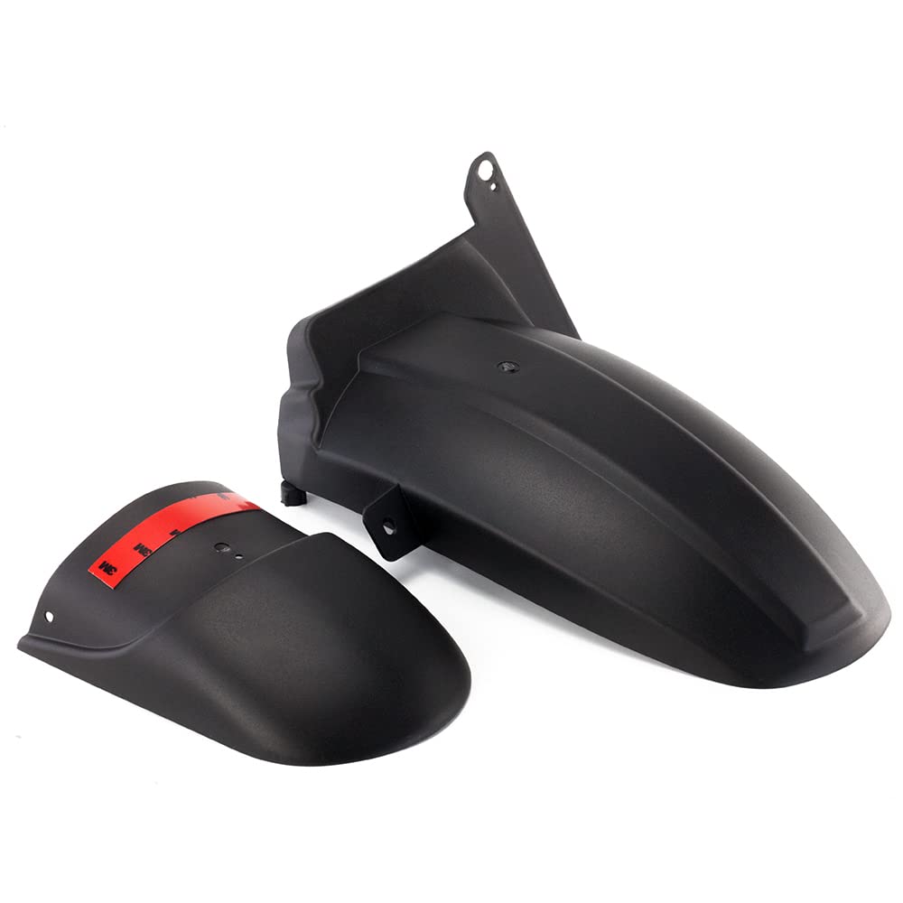 Modeer Motorrad Fender Vorne Hinten Extender Kotflügel für NC700 NC750 S/X 2012-2025 Kunststoff Schwarz