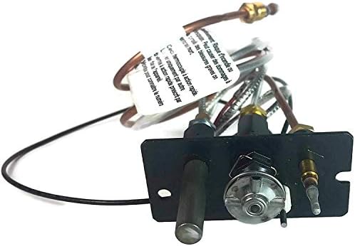 Propane Gas - Majestic 10002265 OEM Replacement 3 Way Pilot Assembly for Propane Gas Fireplaces