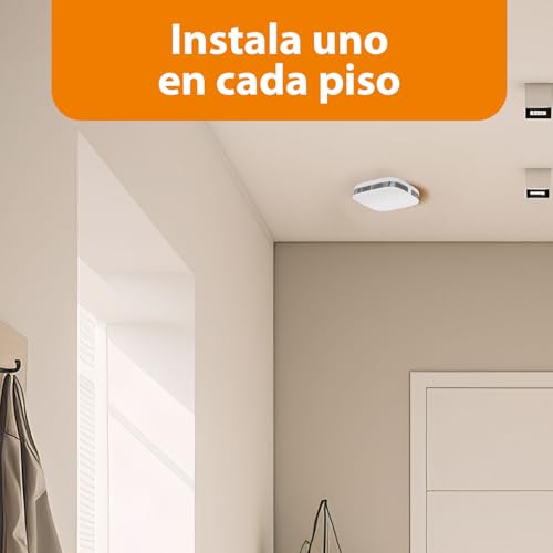 Detectores de humos para el hogar Smartwares interconectables, lote de 2 sensores ópticos 8