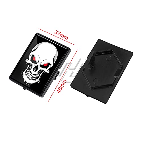Image of Scooter Accessorie Emblem Horncover Fits for Piaggio Vespa LX Primavera Sprint GTV GTS Super 946 (Skull)