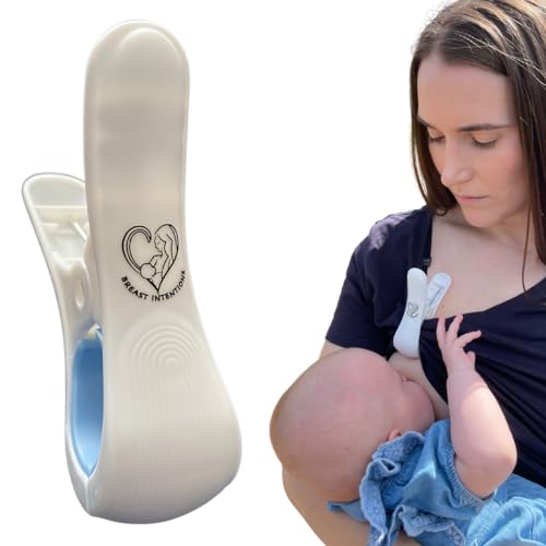 Breast Intentions ® Nursing Top, Breastfeeding Top, Breastfeeding Nursing Clothing and Maternity Wear Alternative, x1 Breastfeeding Clothing Clip