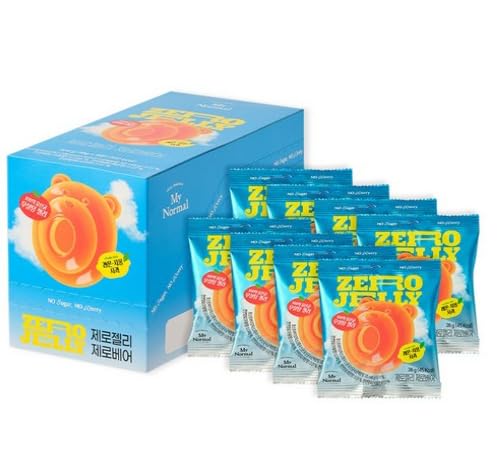 【韓国お菓子】ゼログミ ゼロベア 38g×8個セット|かわいいクマ型 個包装 低カロリー フルーツグミ【並行輸入品】