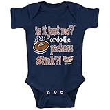 Chicago Football Fans. is It Just Me?! (Anti-GB) Baby Apparel (NB-7T) (Navy Onesie, Newborn)