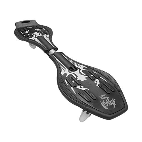 BESPORTBLE Patinetas para Niños Tablero De Serpientes Caster Board Glitter Wheel Skateboard for More Excitement Fun Visibility Twistboard for Kid Holiday New Year Juguetes Niño Patineta