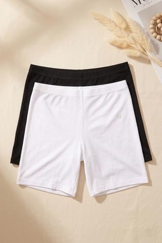 Image of Van Heusen Women's Cotton Shorties | Soft Cotton Stretch| No-Marks Waistband | Inner Elastic | Breathable Fabric | Keeps You Dry & Fresh | All-Day Comfort | Solid Colors | Style 11115 | Available in Pack of 1 & 2
