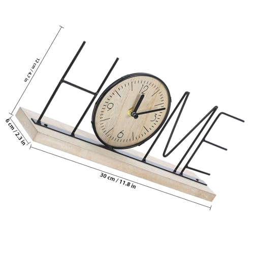 Reloj decorativo vintage para transformar la sala de estar 3
