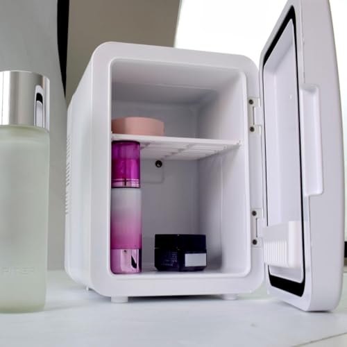 Image of Mini Fridge Single Door Multiuse Beverage Refrigerator for Desk Vehicle Dorm White | Major Appliances | Refrigerators & Freezers | Mini Fridges