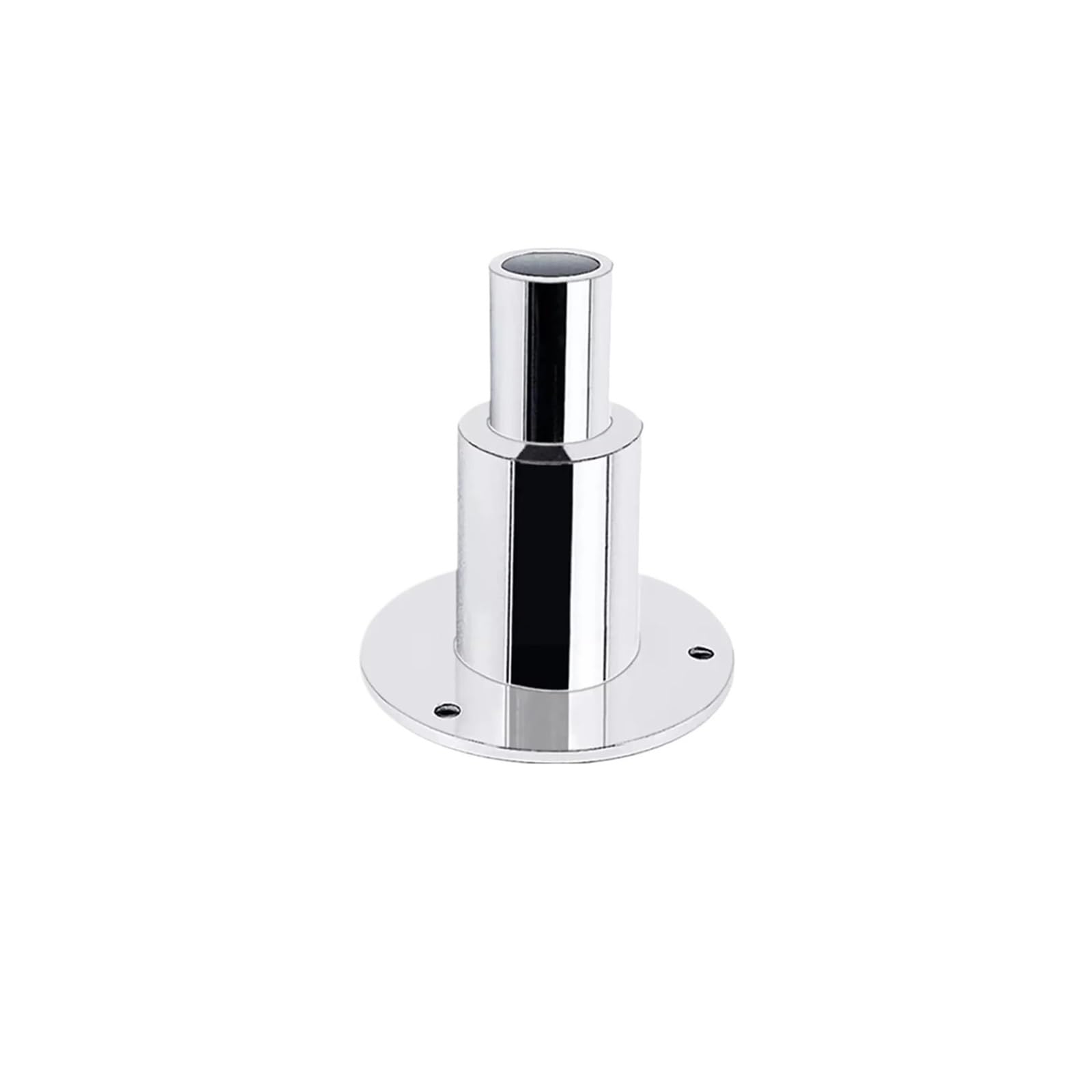 Cfwwsaq Silver 316 Stainless Steel Thru Hull Exhaust Skin Fitting Heater Hardware Air Marine Accessories Boat Socket Pipe Tube Part(24Mm Straight)