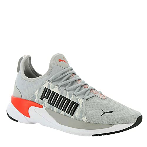 PUMA Softride Premier Slip-On Camo Sneaker Men's Slip On 9 D(M) US Mist-Black-Cherry