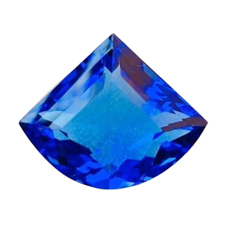 Saphir bleu naturel pierre précieuse en vrac fabrication bijoux collier