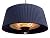 Paragon Outdoor Sol Electric Patio Heater, Ceiling Mounted, 1500W Indoor Outdoor Infrared Heat Lamp, Portable Heater, 3 Heat Settings, Black