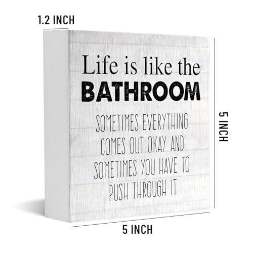 Country-Life-Is-Like-The-Bathroom-Canvas-Prints-Wall-Art-Decor-Humor-Funny-Bathroom-Restroom-Poster-Painting-Framed-Artwork-5-X-5-Inch-Home-Shelf-Wall-Decoration-Gift-Artwork-For-Bathroom-Walls Country Life Is Like The Bathroom Canvas Prints Wall Art Decor Humor Funny Bathroom Restroom Poster Painting Framed Artwork 5 X 5 Inch Home Shelf Wall Decoration Gift Artwork For Bathroom Walls