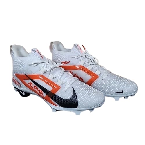 Image of Nike Alpha Menace 4 Elite Football Cleats (FD7036-600, University Red /Team Red /Black /White)